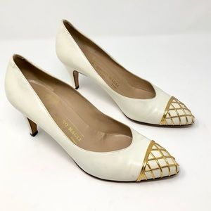 Vintage Bruno Magli Real leather Dress heels
